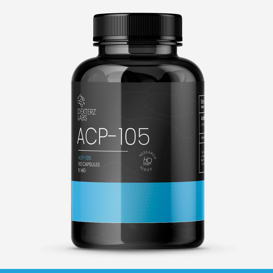 Dexterz Labs ACP 105 5mg 90 Capsules - product bottle
