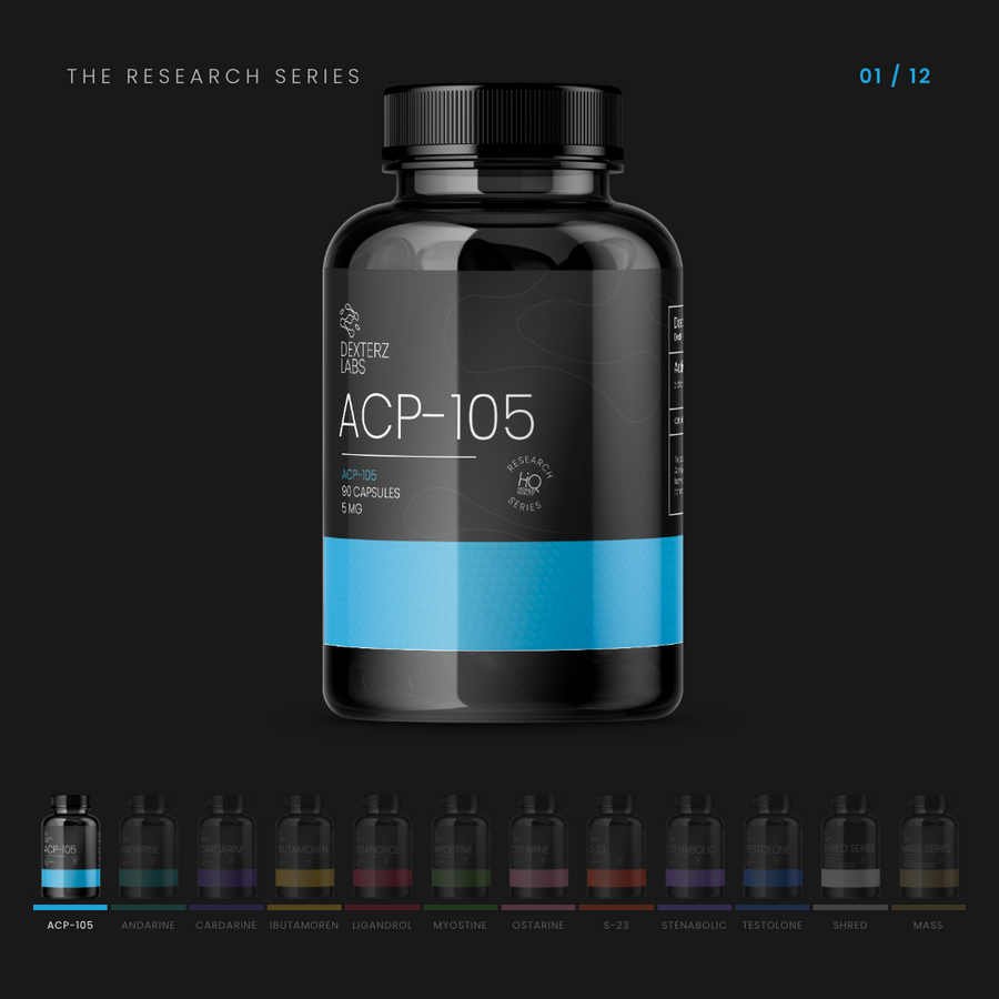 Dexterz Labs ACP 105 5mg 90 Capsules - research series range