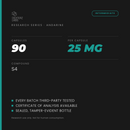 Dexterz Labs Andarine S4 25mg 90 capsules - specification card