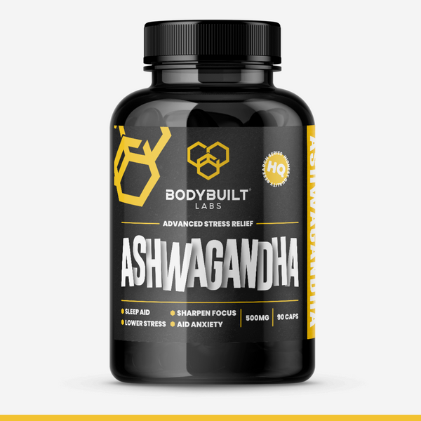 Bodybuilt Labs Ashwagandha 500mg 90 Capsules - product bottle