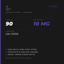 Dexterz Labs Cardarine GW-501516 Endurabol 10mg 90 Capsules - specification card