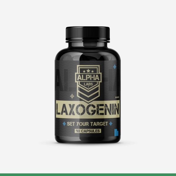 Alpha Labs Laxogenin 100mg 90 Capsules - product bottle