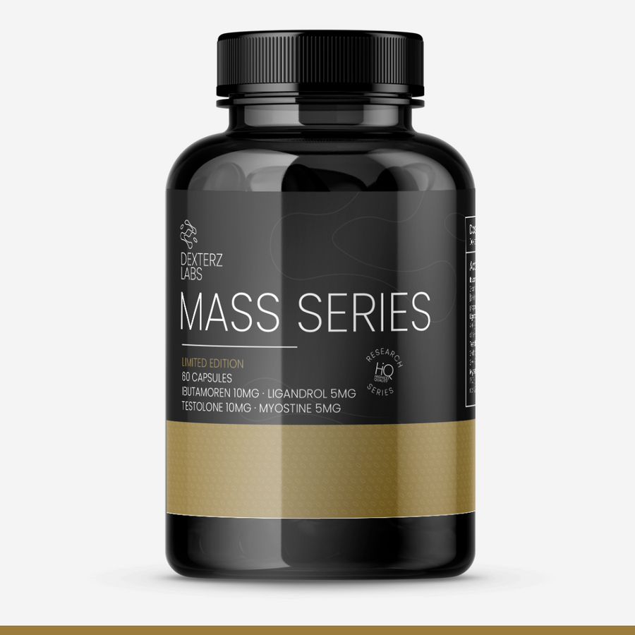 Dexterz Labs Mass Series 60 Capsules - product bottle