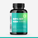 Origin Peptides BPC-157 Capsules 500mcg 30 Capsules, product bottle on white