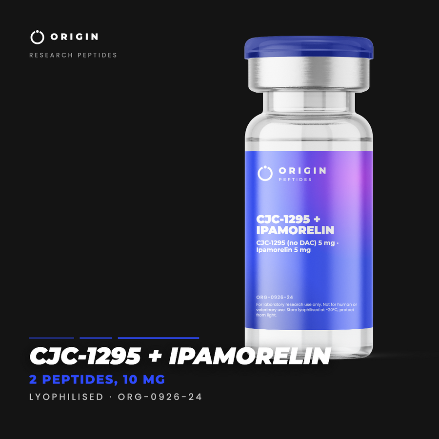 Origin Peptides CJC-1295 + Ipamorelin 10mg Vial, Origin Peptides hero image