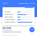 Origin Peptides Selank 5mg Vial, research profile card scored out of 5