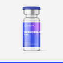 Origin Peptides Sermorelin 5mg Vial, product vial on white