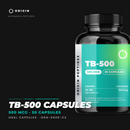 Origin Peptides TB-500 Capsules 500mcg 30 Capsules, Origin Peptides hero image