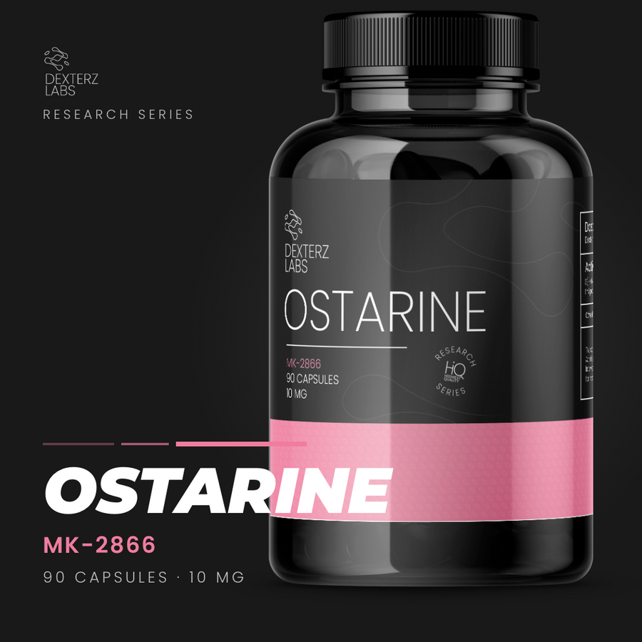 Dexterz Labs Ostarine MK-2866 10mg 90 Capsules - product bottle with label