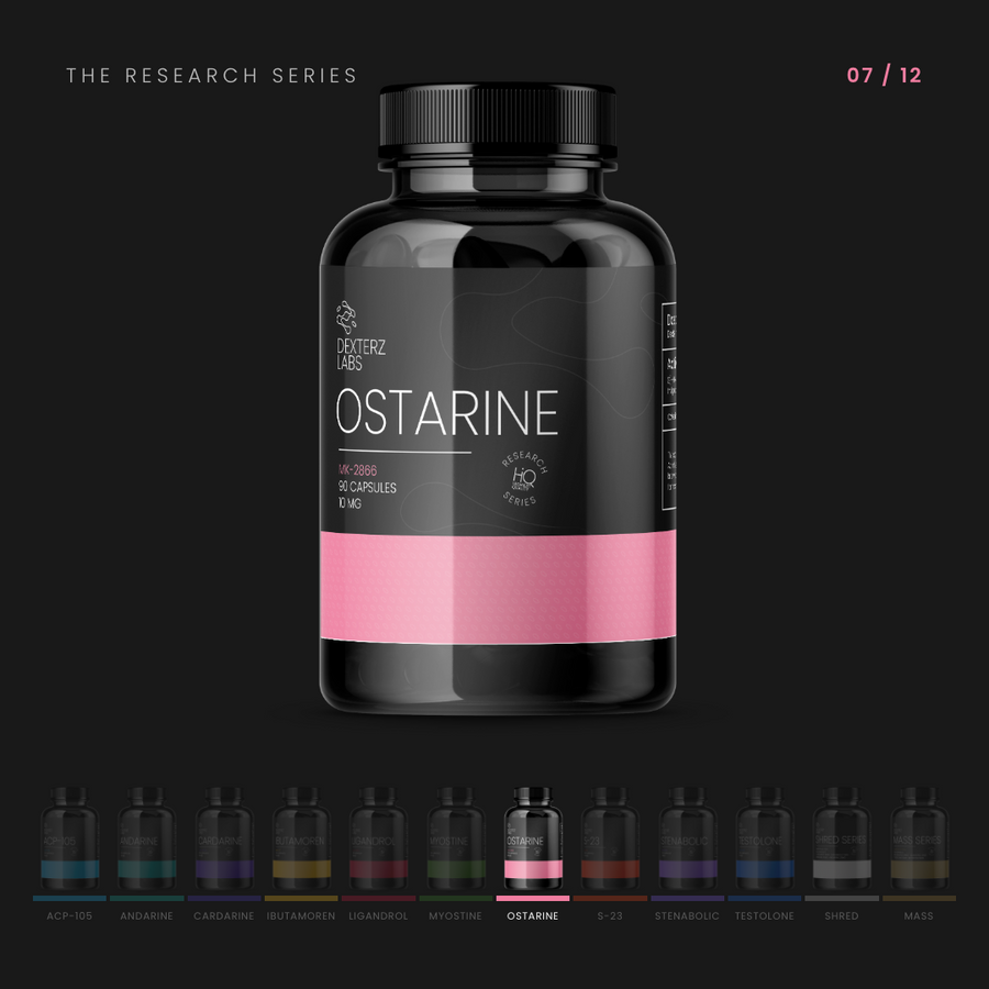 Dexterz Labs Ostarine MK-2866 10mg 90 Capsules - research series range