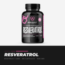 Bodybuilt Labs Resveratrol 500mg 90 Capsules - product bottle with label