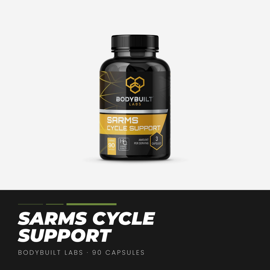Bodybuilt Labs Sarms Cycle Support 90 Capsules - product bottle with label