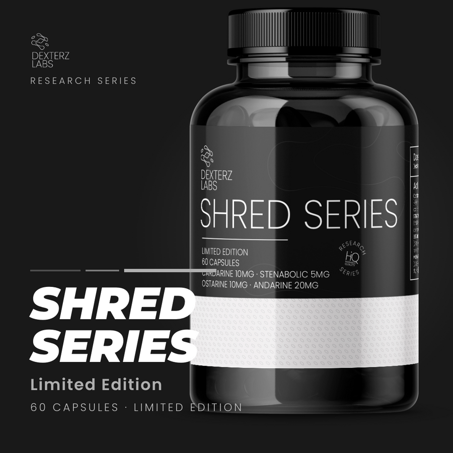 Dexterz Labs Shred Series 60 Capsules - product bottle with label
