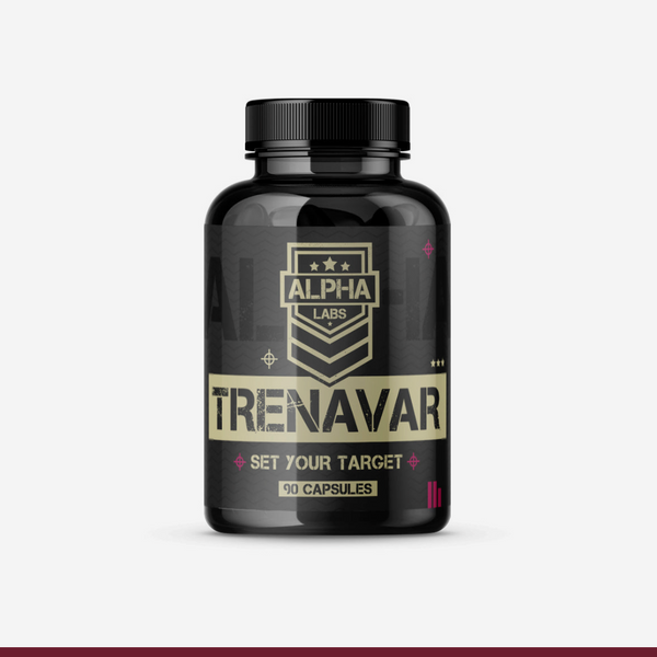 Alpha Labs Trenavar 20mg 90 Capsules - product bottle