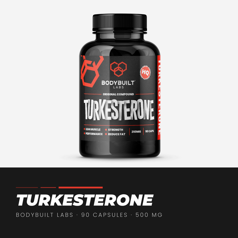 Bodybuilt Labs Turkesterone 500mg 90 Capsules - product bottle with label